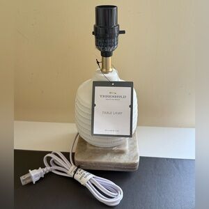 Threshold Cream Table Lamp